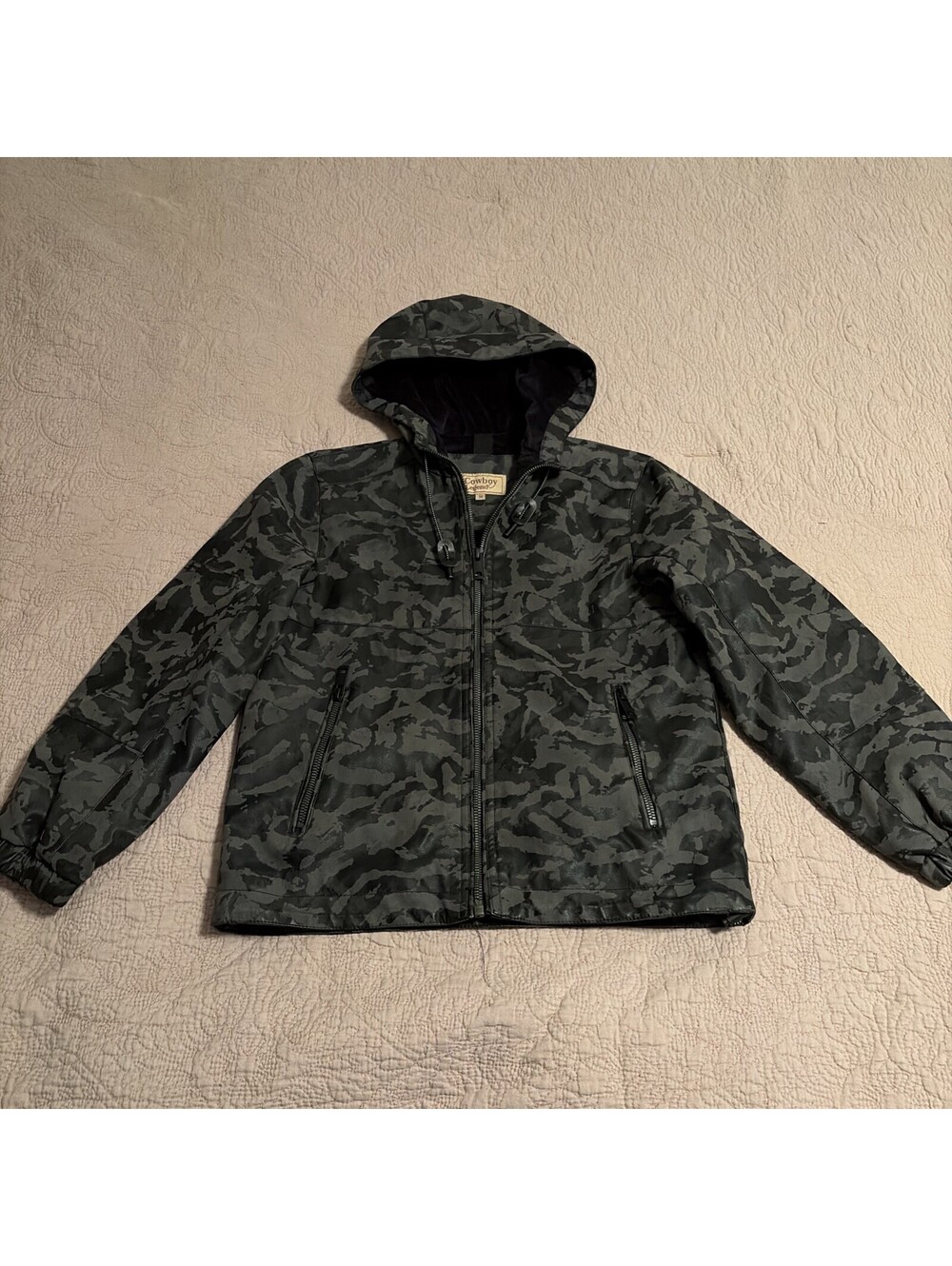 Cowboy Legend Camouflage Kids Lined Jacket Medium
